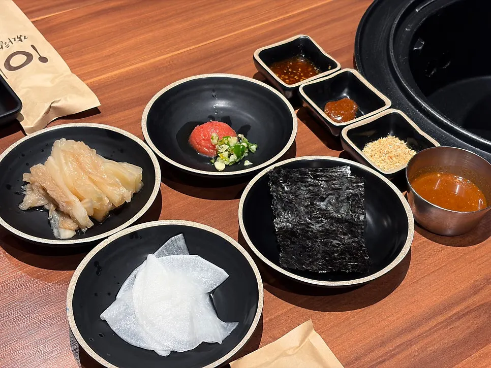 Table setting for two people