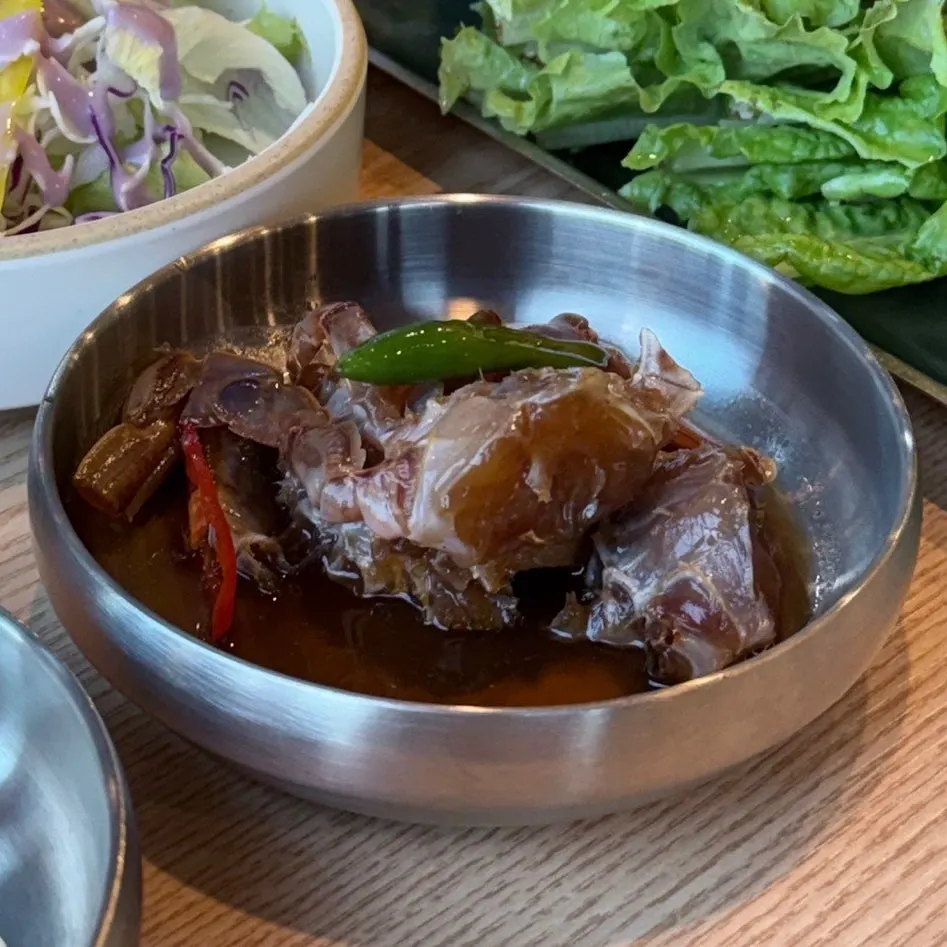Generous table with a variety of seasoned vegetable side dishes