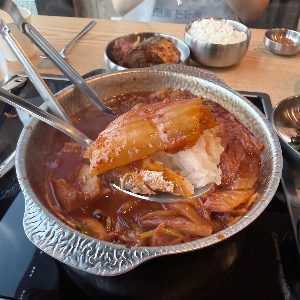 Mackerel meat fully soaked in sauce