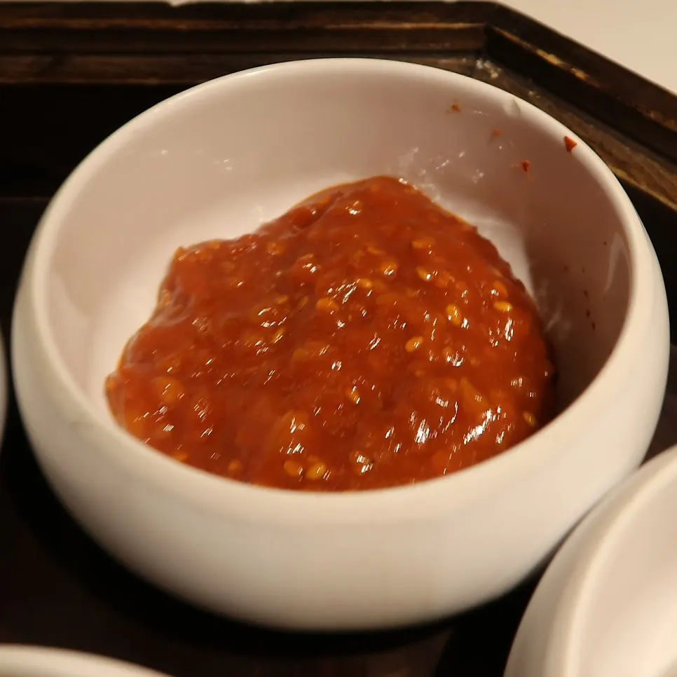 함돈 배곧점 기본 반찬 구성