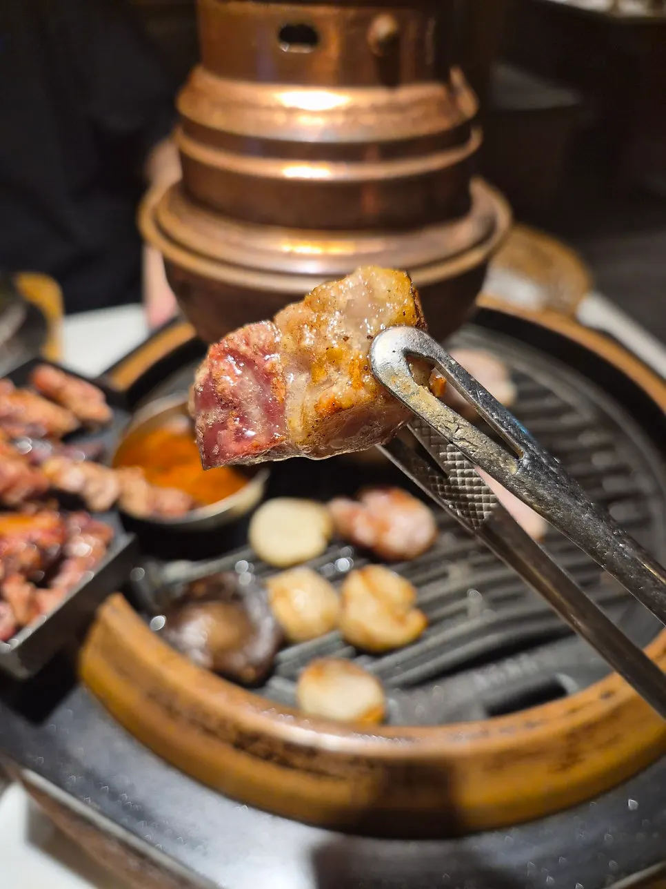 Chewy grilled raw galmaegisal