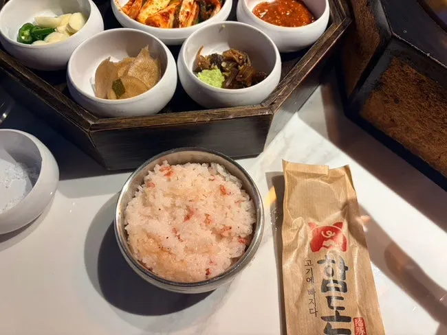 Finishing the meal with the side pairings