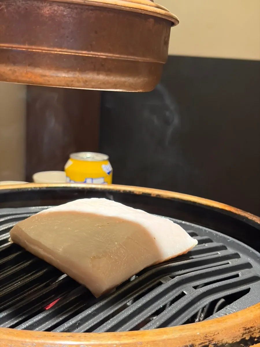 烤得恰到好处的盖梅肉
