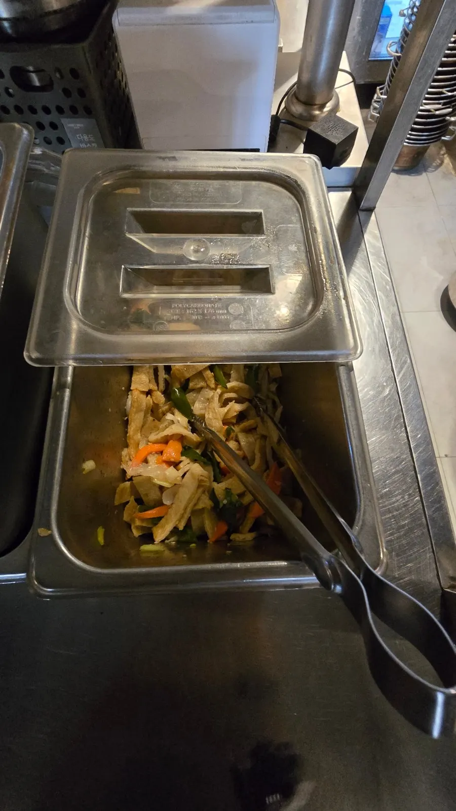 끓고 있는 함돈 본점 생고기 김치찌개