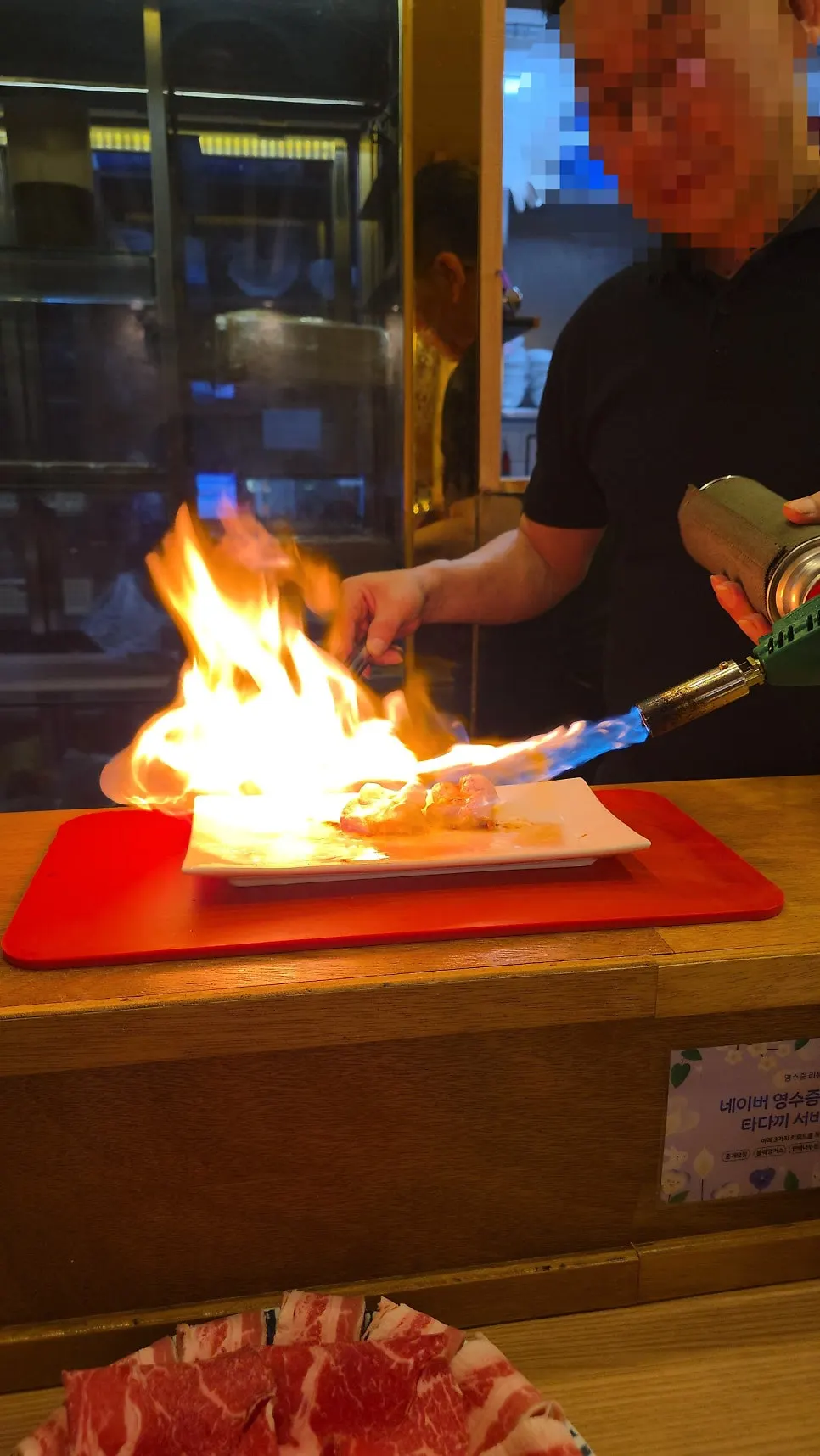 Beef tadaki service for receipt photo reviews
