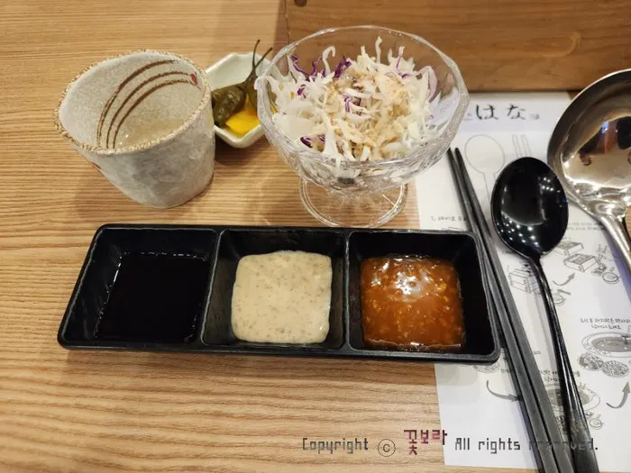 Instruction sheet on how to eat shabu-shabu