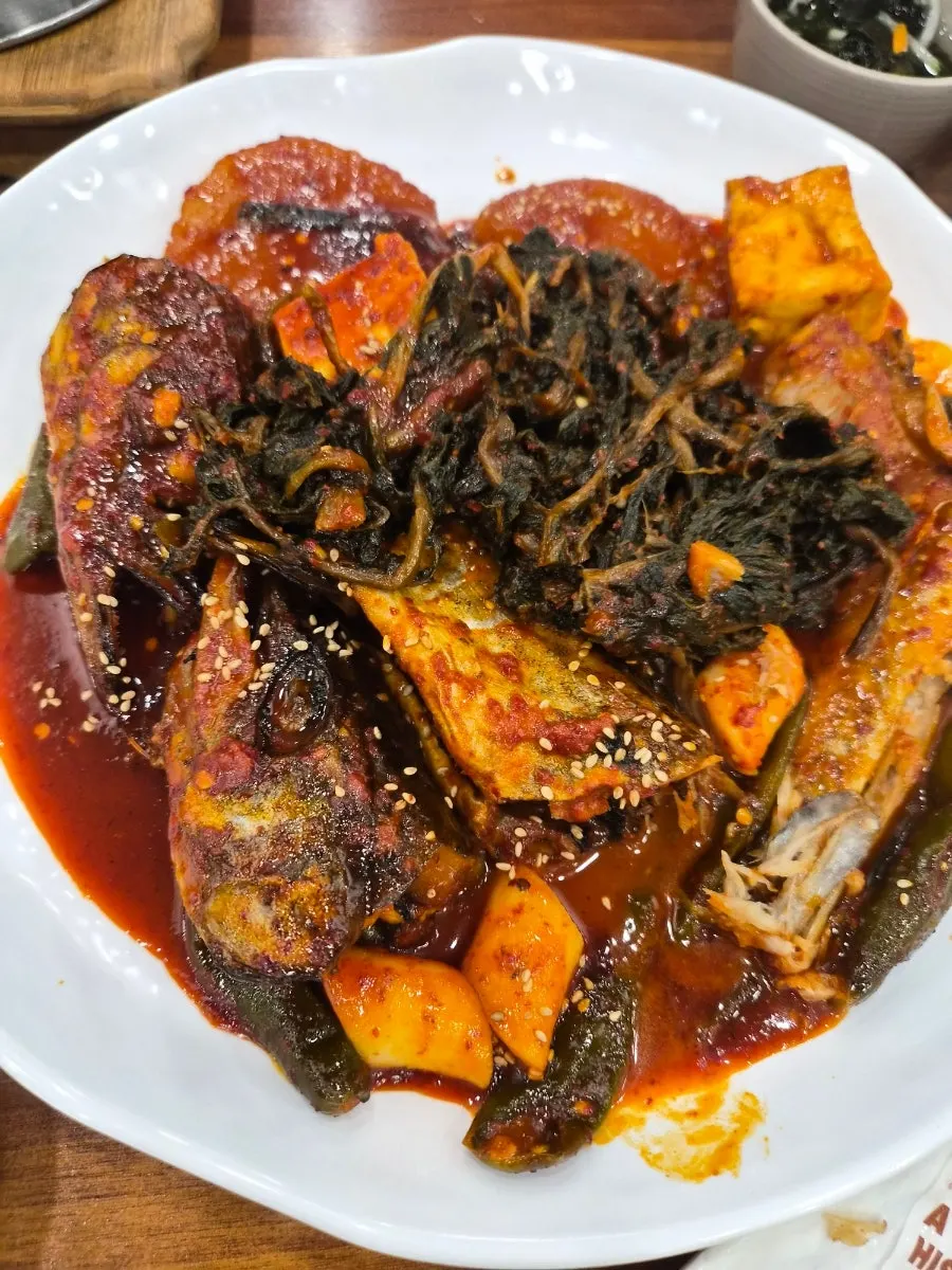 가시를 발라준 코다리 생선 살