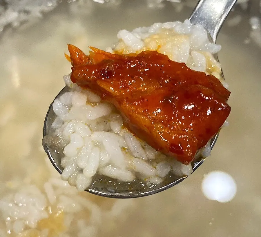 숭늉과 코다리조림 마무리 조합