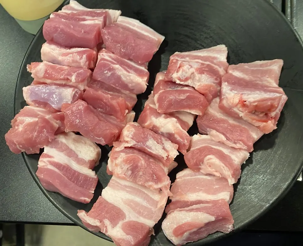 쌈장 갈치속젓 소금 와사비 소스