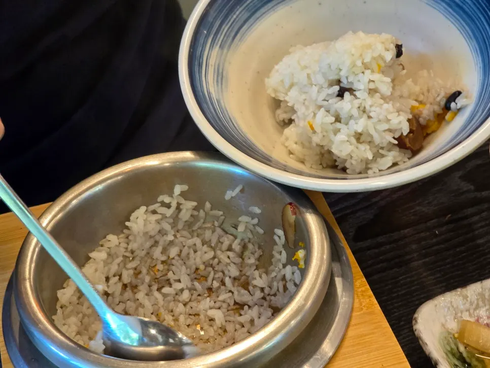 냉채와 명란젓 밑반찬 이미지