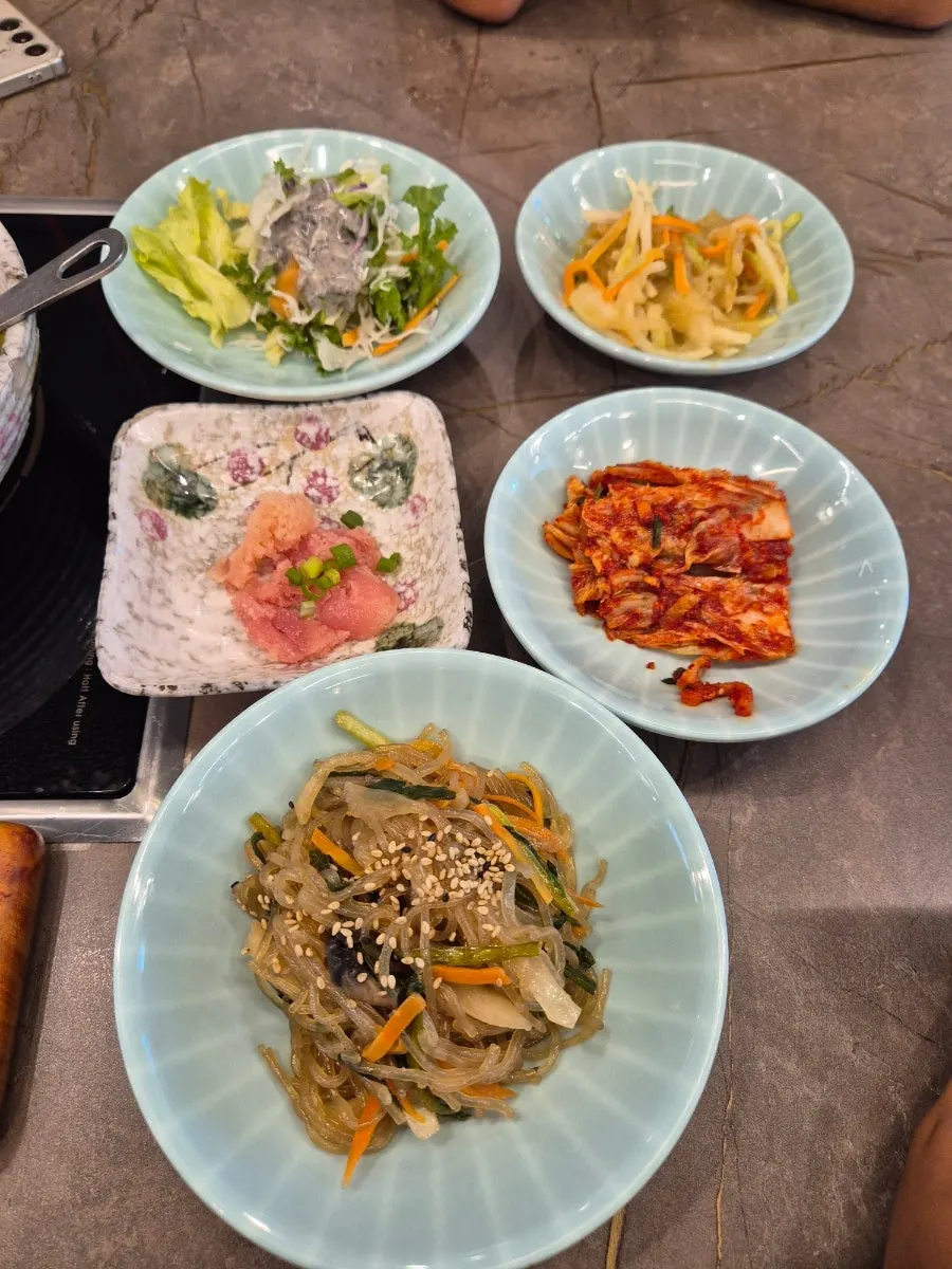 Banchan that exceeded expectations with the jjukkumi set