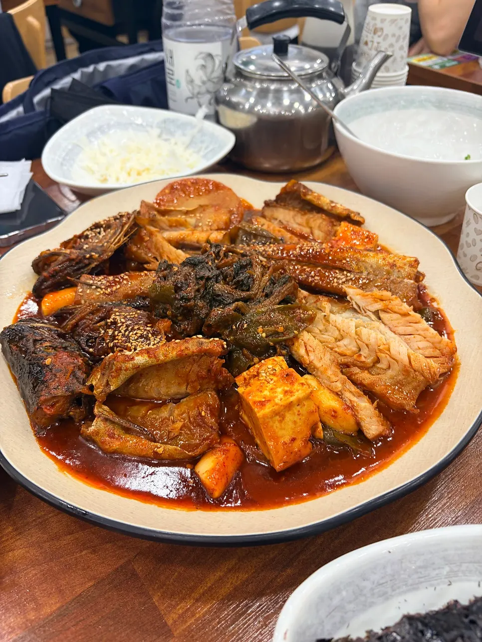 아빠찜 하남본점 코다리조림 세로 컷