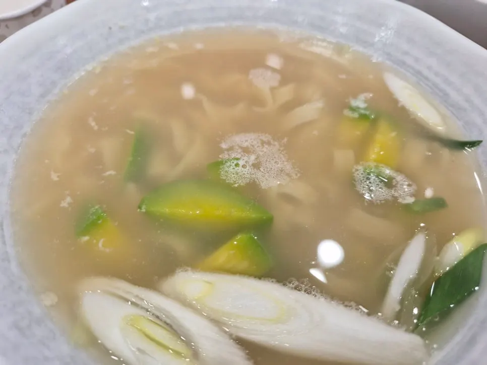 Kalguksu served for the kids