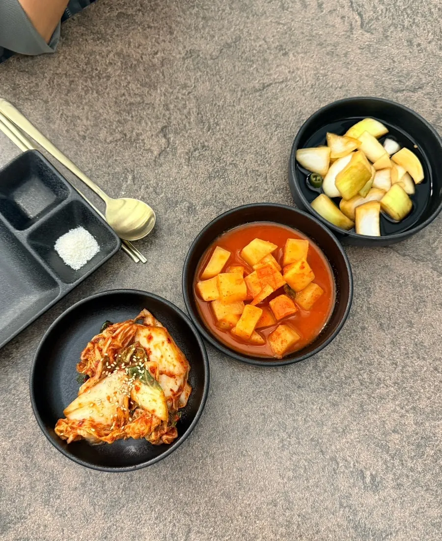 Baekheukdam menu lineup