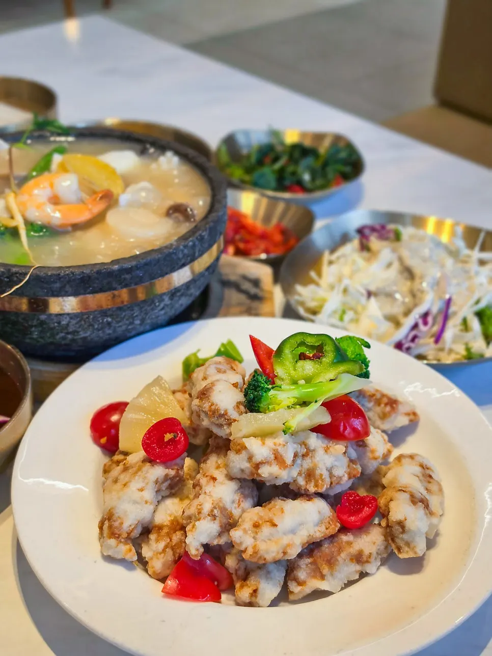 미사대로 1층 중식당 입구 모습