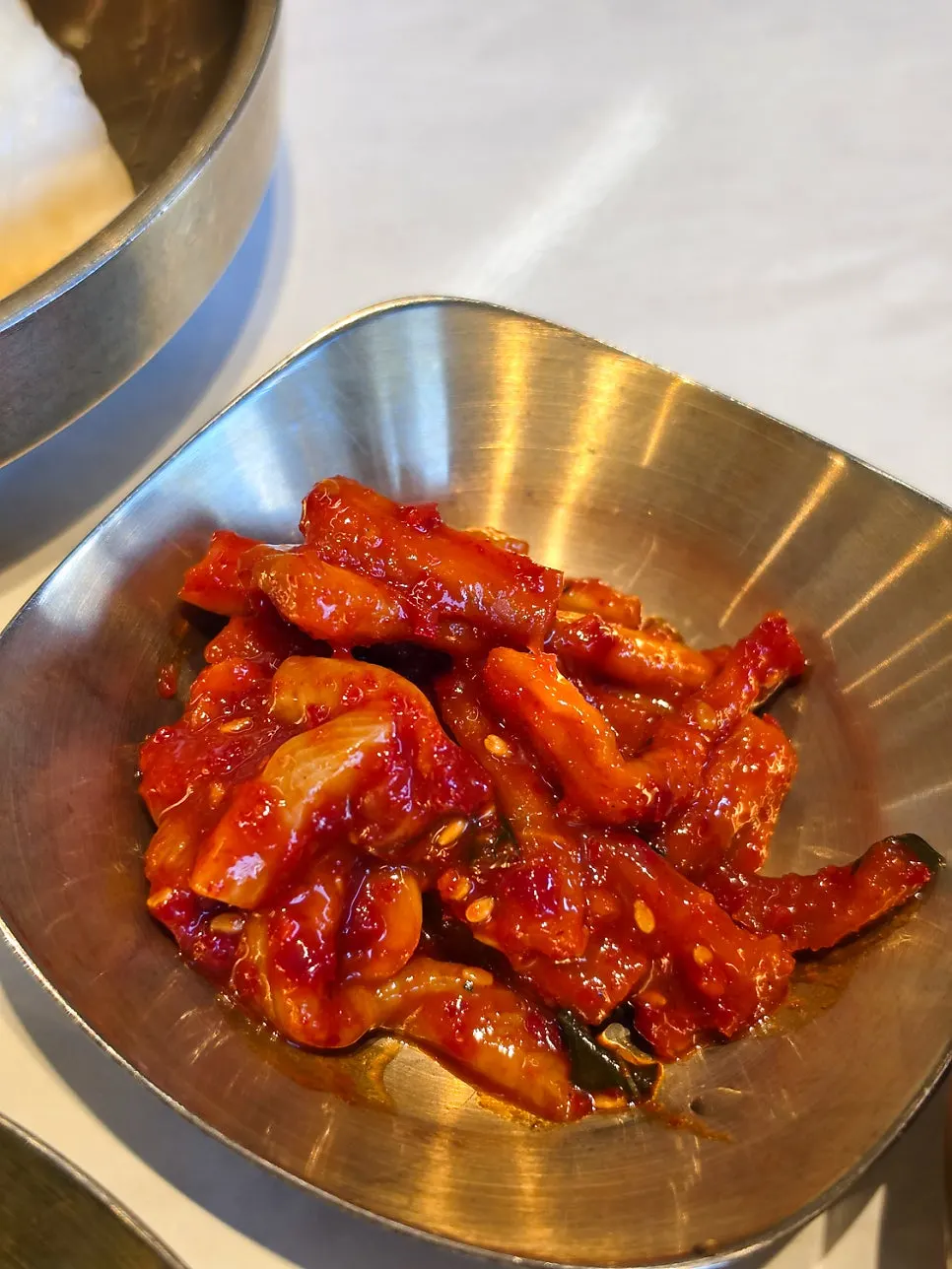 기본 반찬 한 상 차림