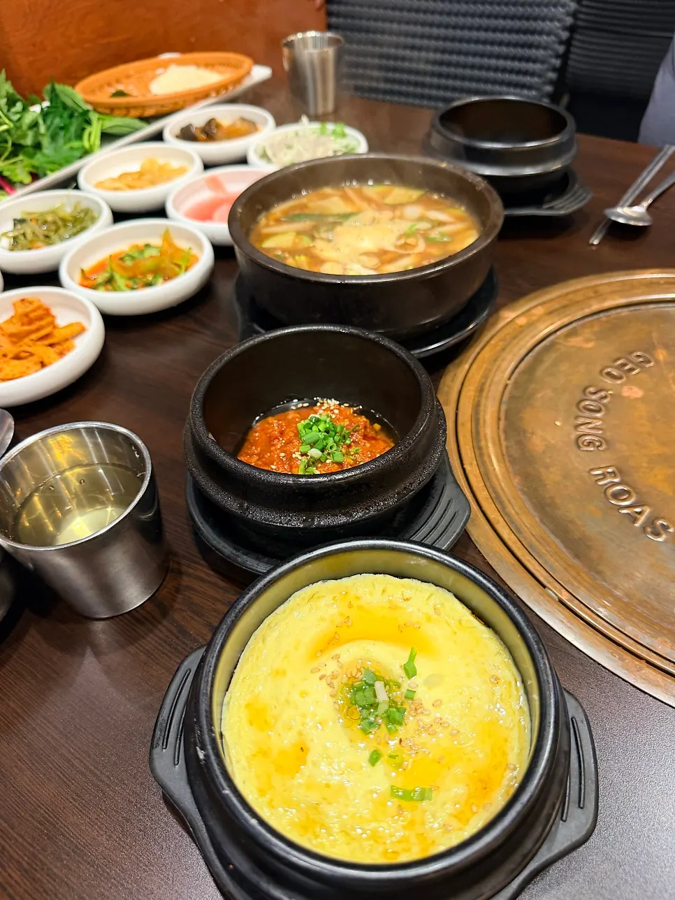 여러 종류의 쌈 채소