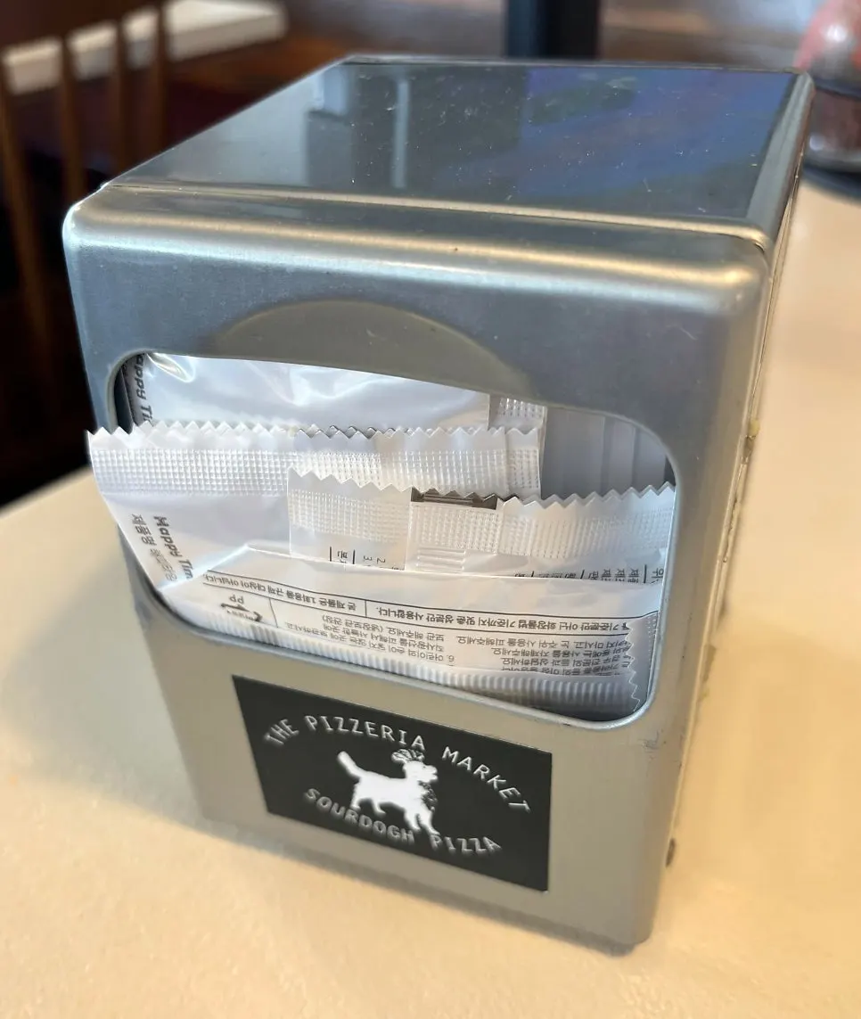 Drinks set on the table