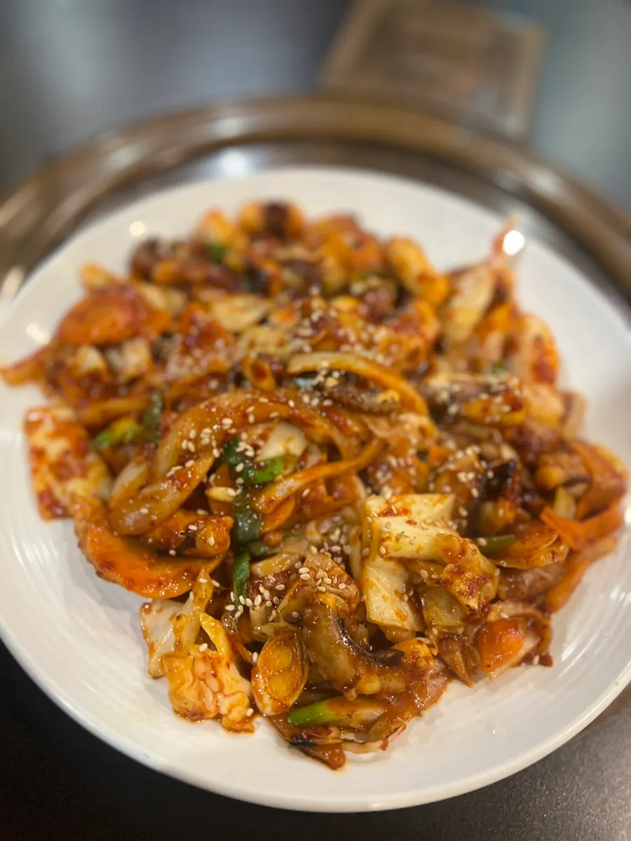 쫄깃한 낙지볶음 메인 메뉴