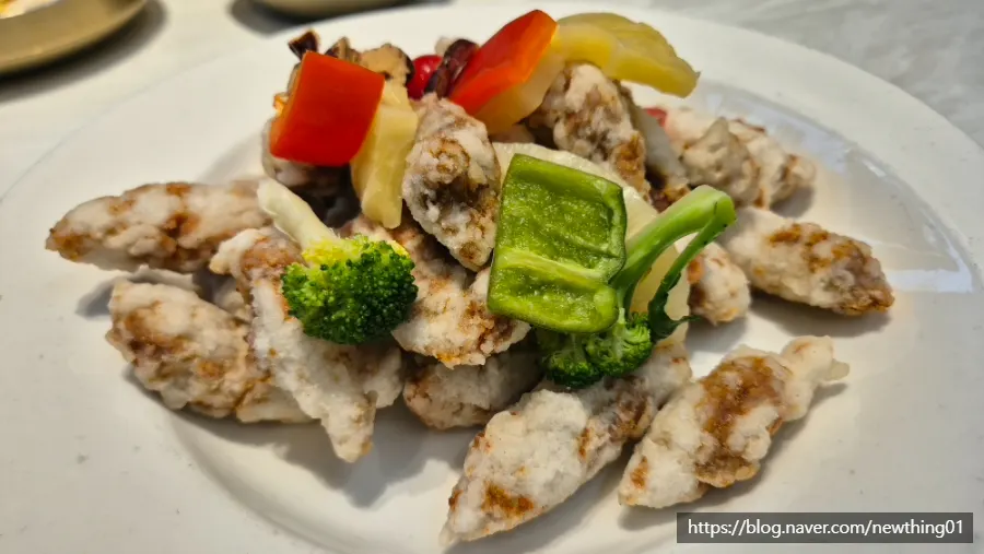 Fresh tenderloin glutinous sweet-and-sour pork menu item