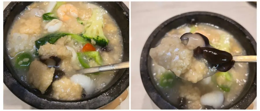 시간에 따라 식감이 달라지는 누룽지
