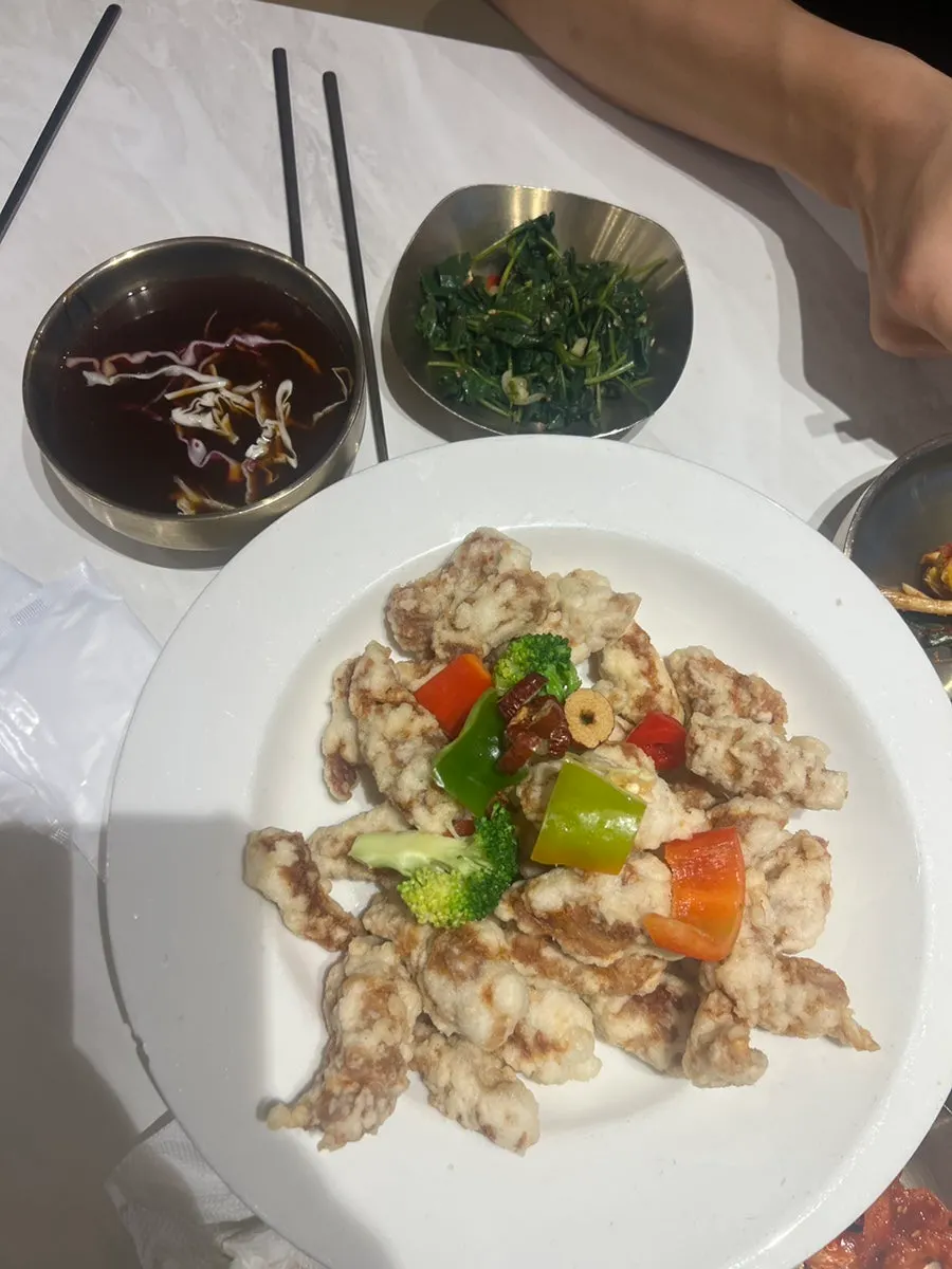 오리지널 사이즈 생안심탕수육