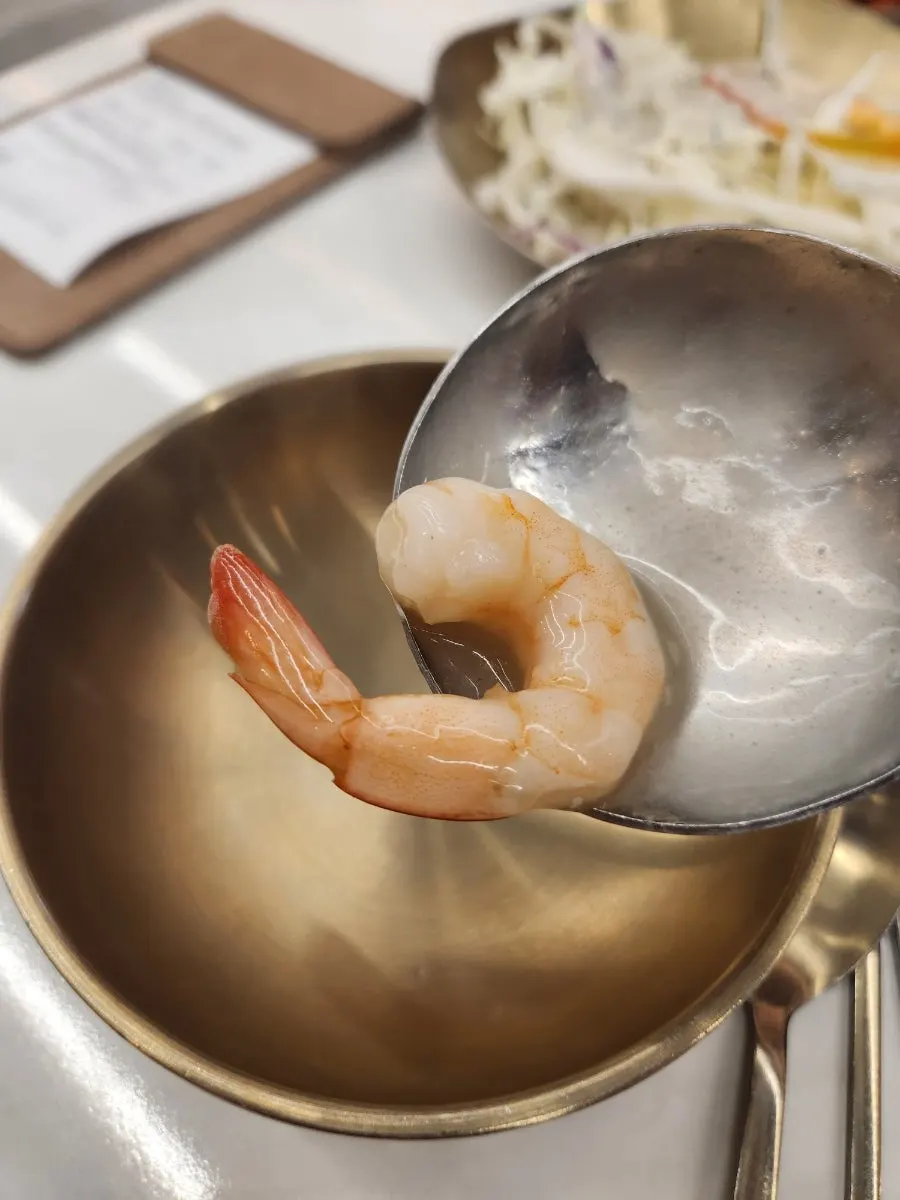A spoonful of the nurungjitang
