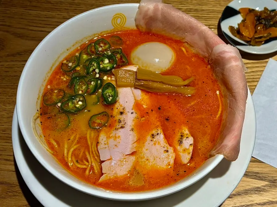 라멘 국물을 넣은 미니밥