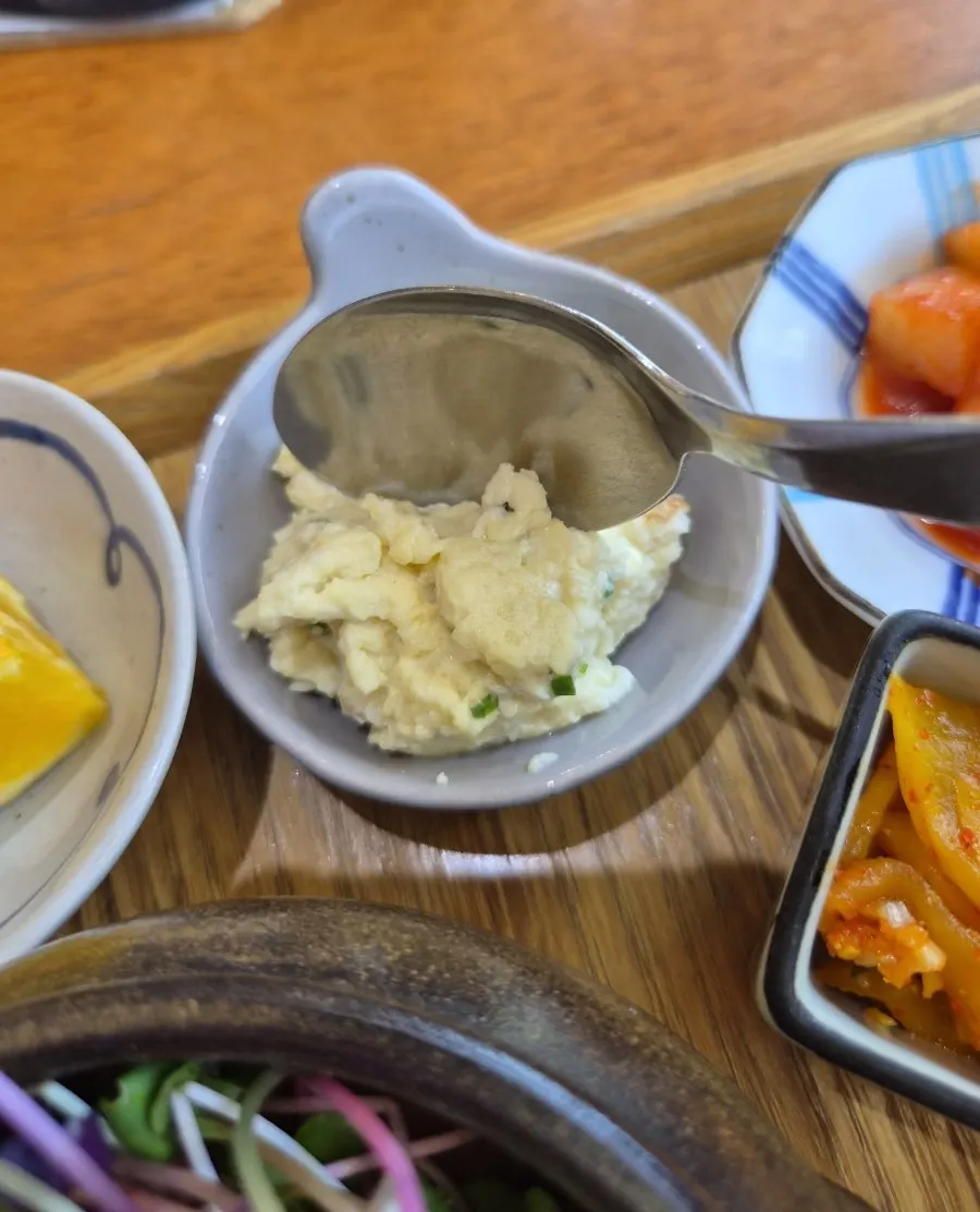 밑반찬 클로즈업