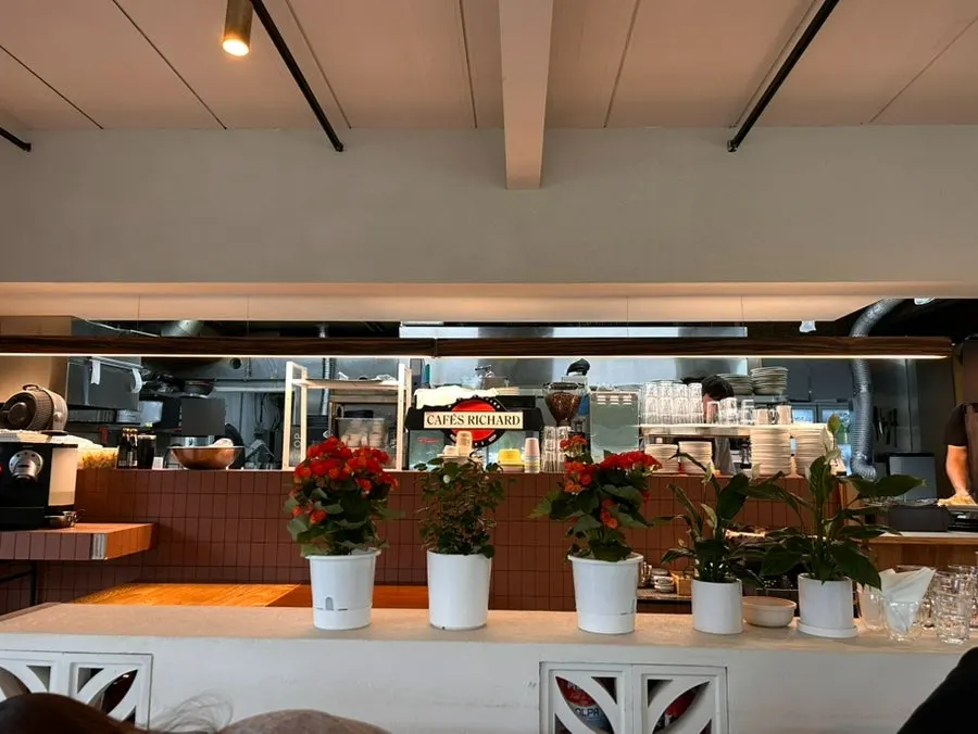 Bokkeriu's open kitchen