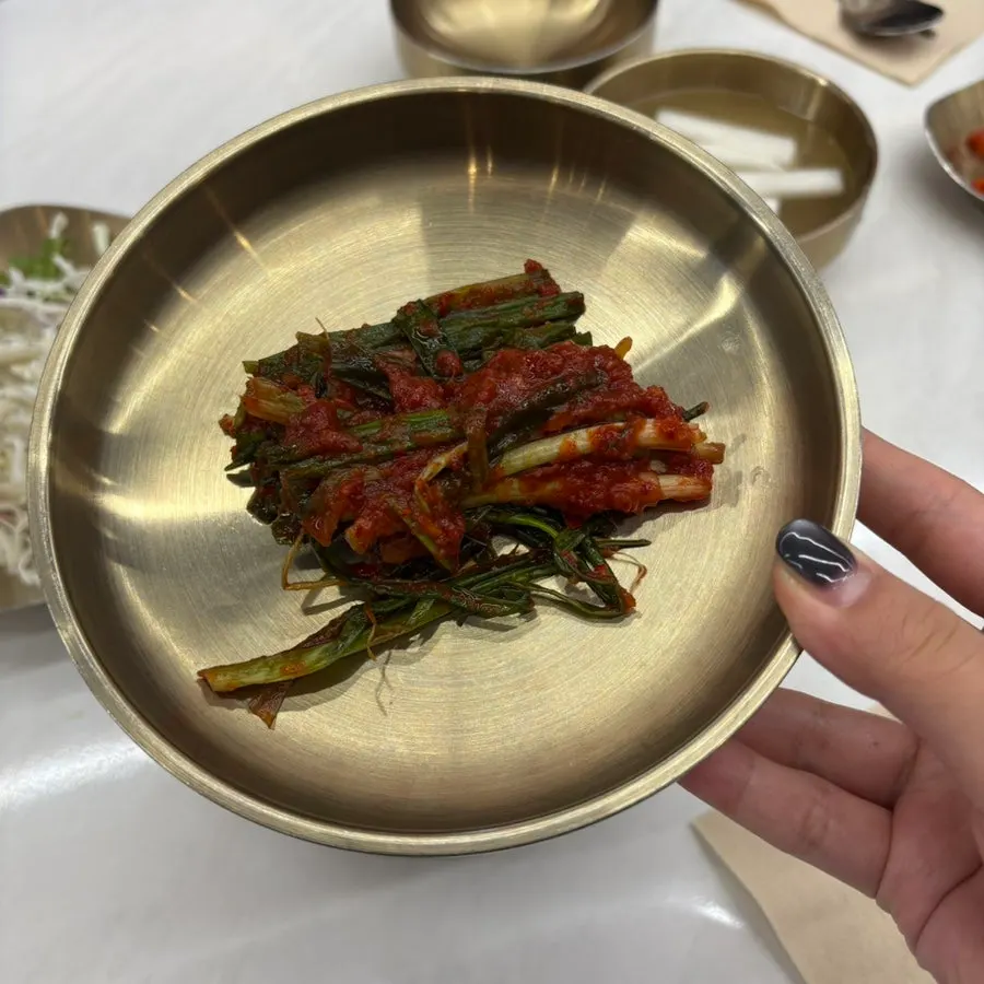 반찬 그릇 클로즈업