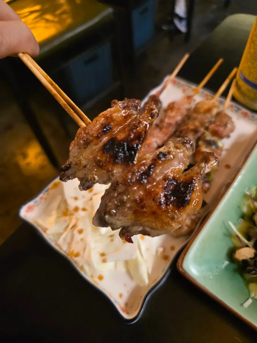 Best-5 charcoal-grilled yakitori skewers