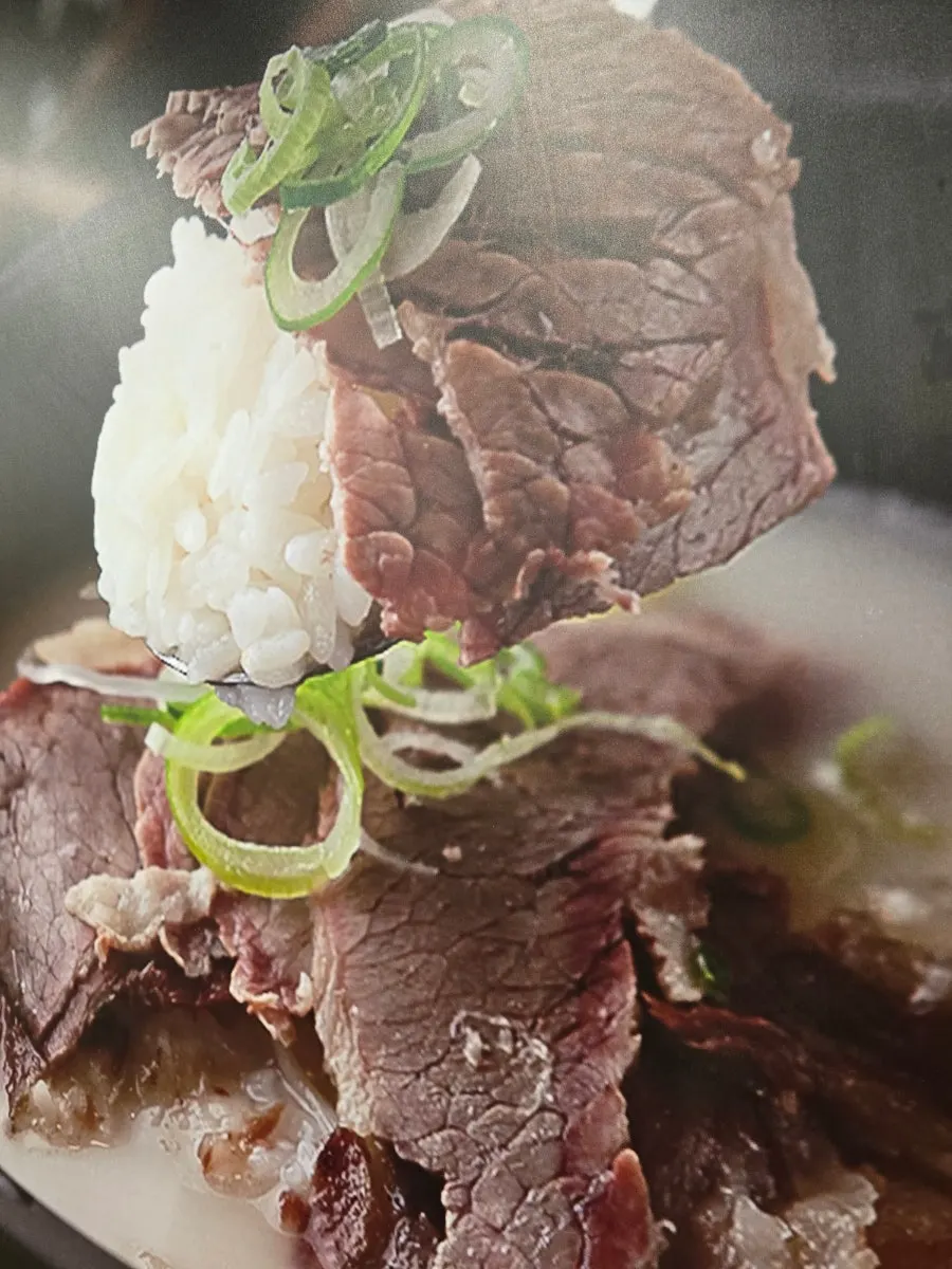 한촌설렁탕 까치울역점 식사 마무리 모습