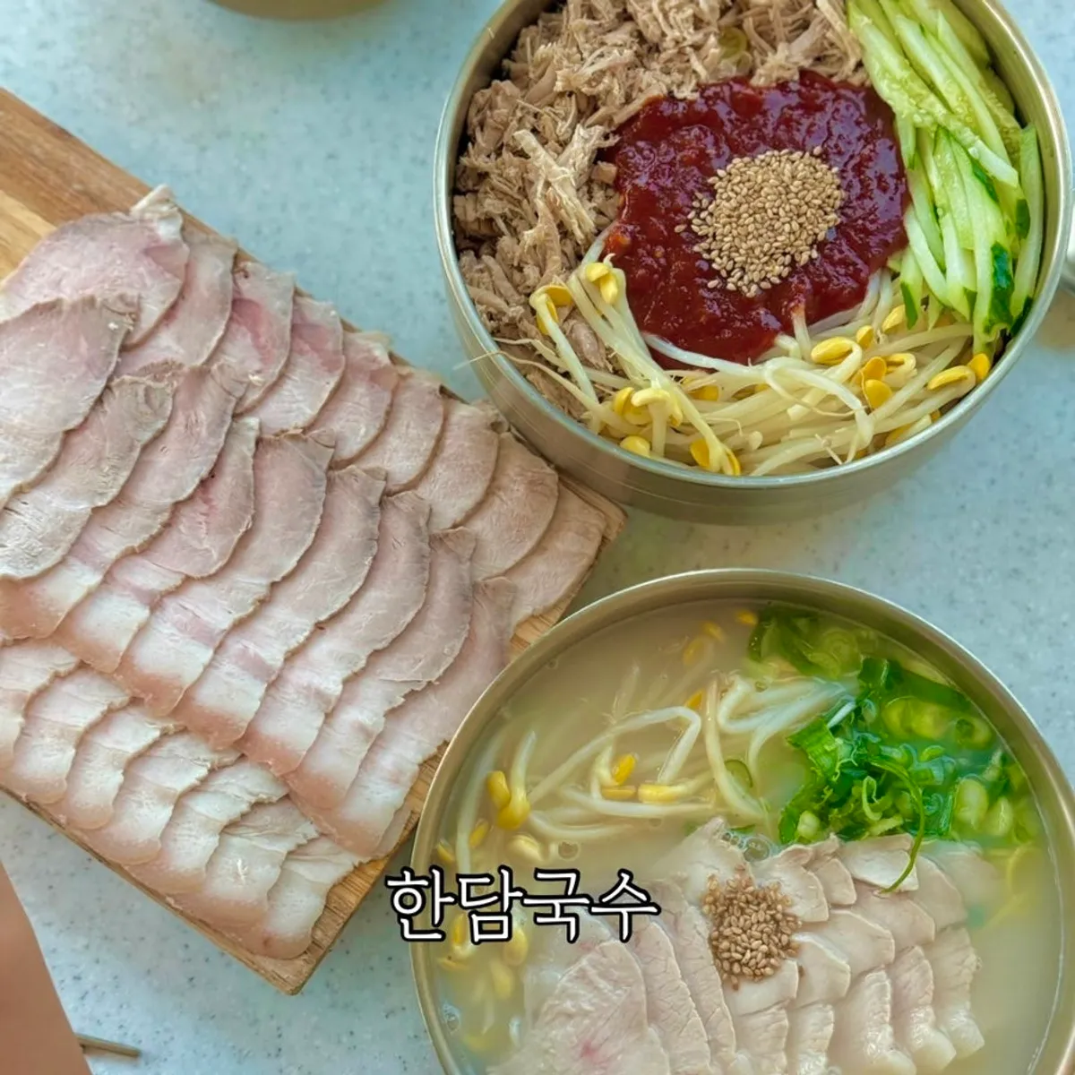 한담국수 곽지애월점 매장 전경