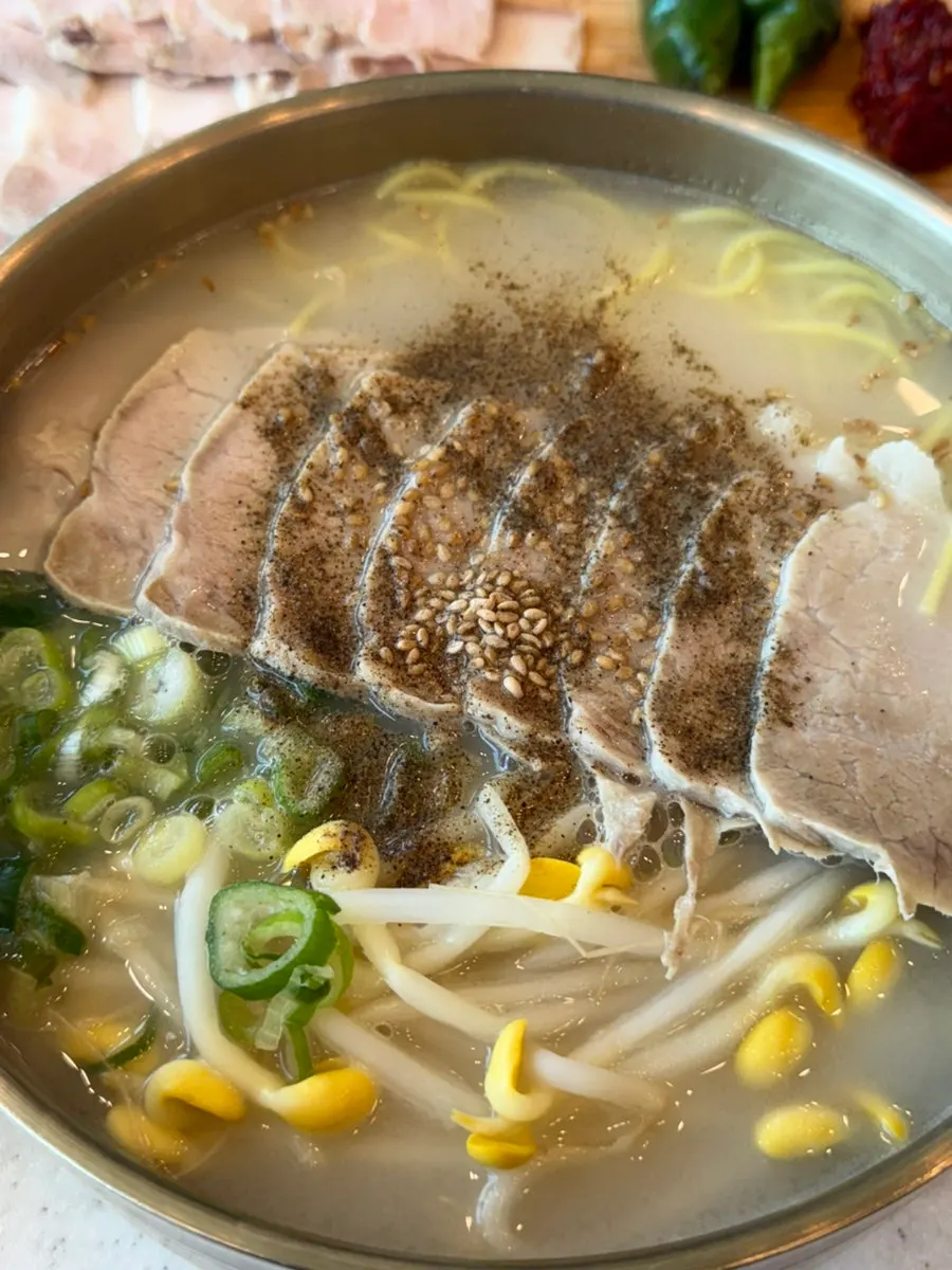 제주 애월 한담국수 곽지애월점 매장 전경