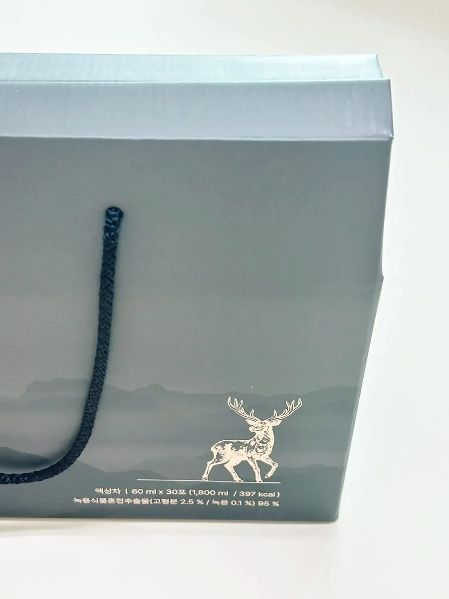 Design of the deer antler gift set packaging for holiday gifting