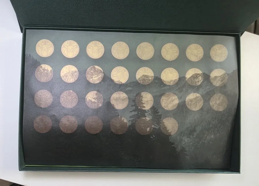 Basic Hyoryeokhwan set received without bojagi wrapping