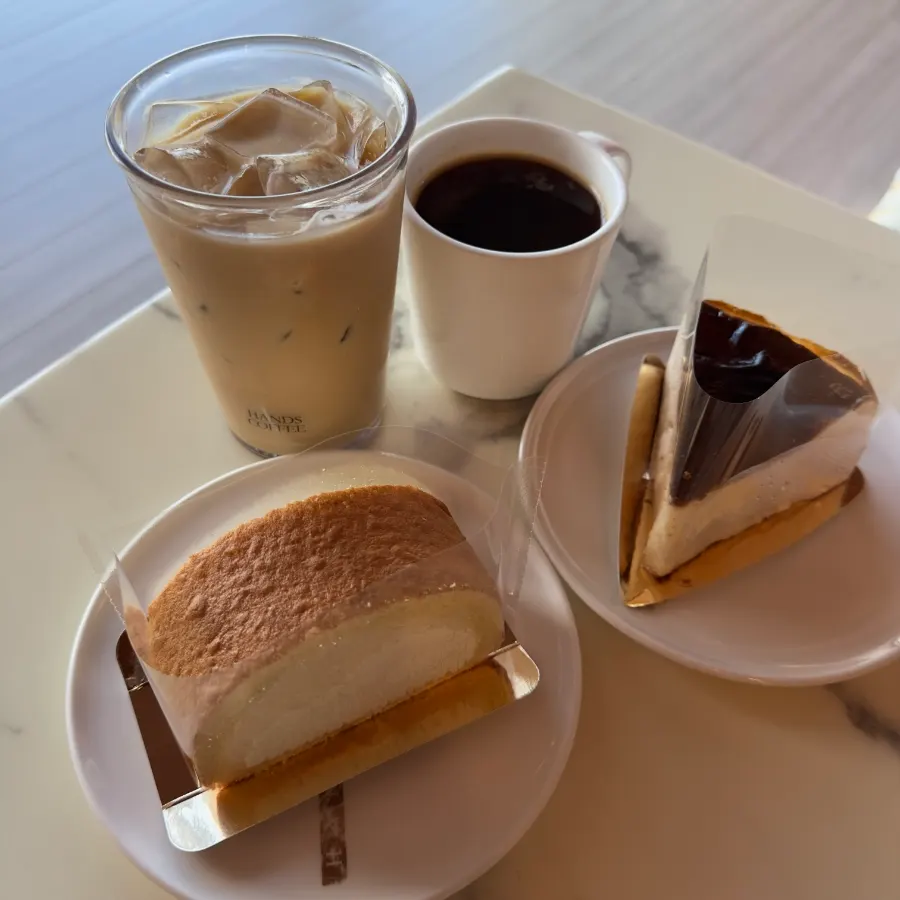 A cup of hot long black