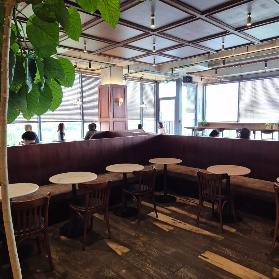 Interior space across the floors at Hands Coffee Dongchon Resort Branch