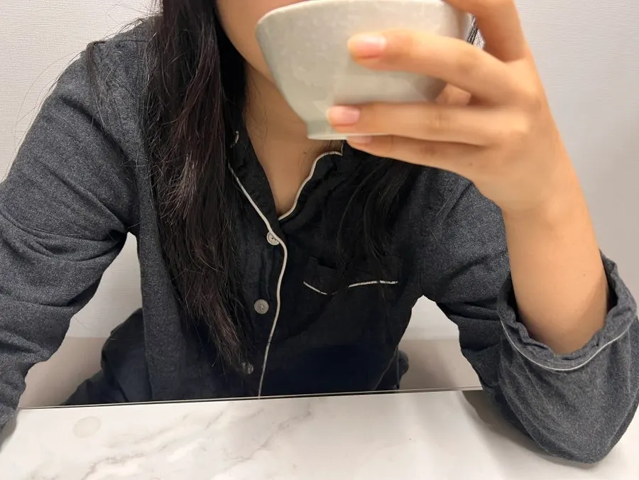 아이에게 먹이려고 꺼낸 녹용 진액 파우치