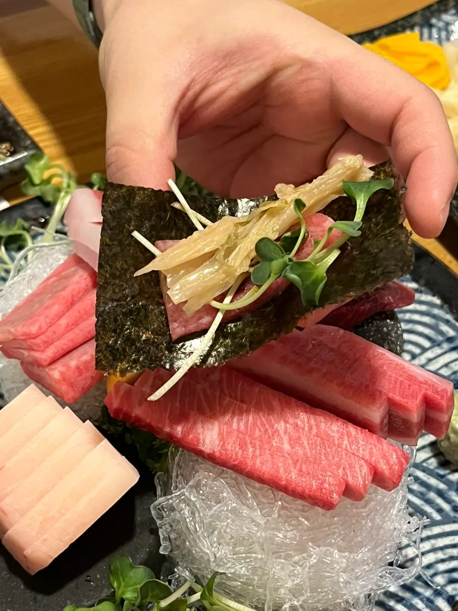 Refill tuna with a different mix of cuts from the first plate