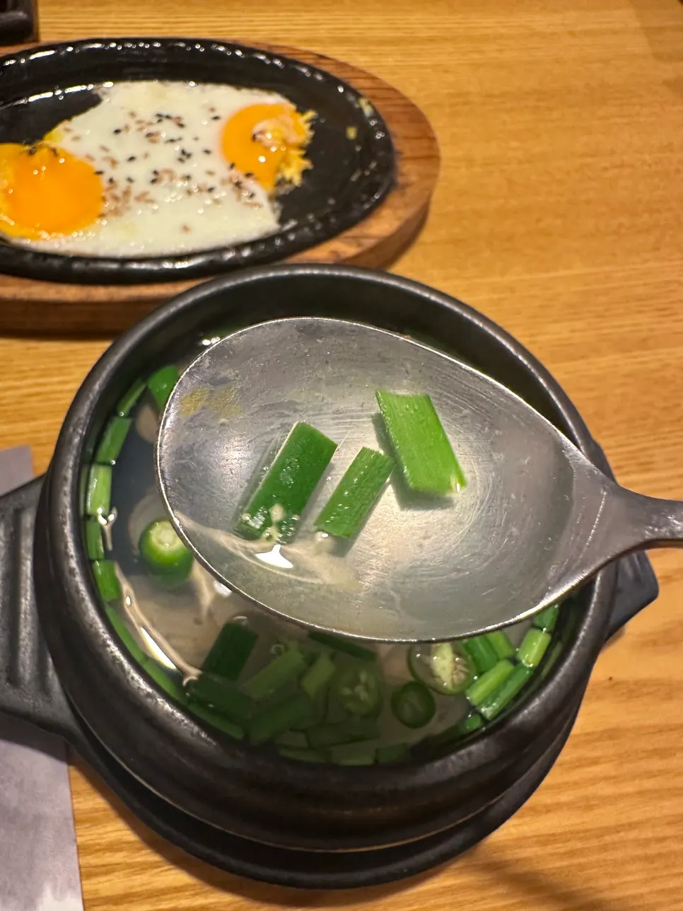 Bowl of pre-meal abalone porridge