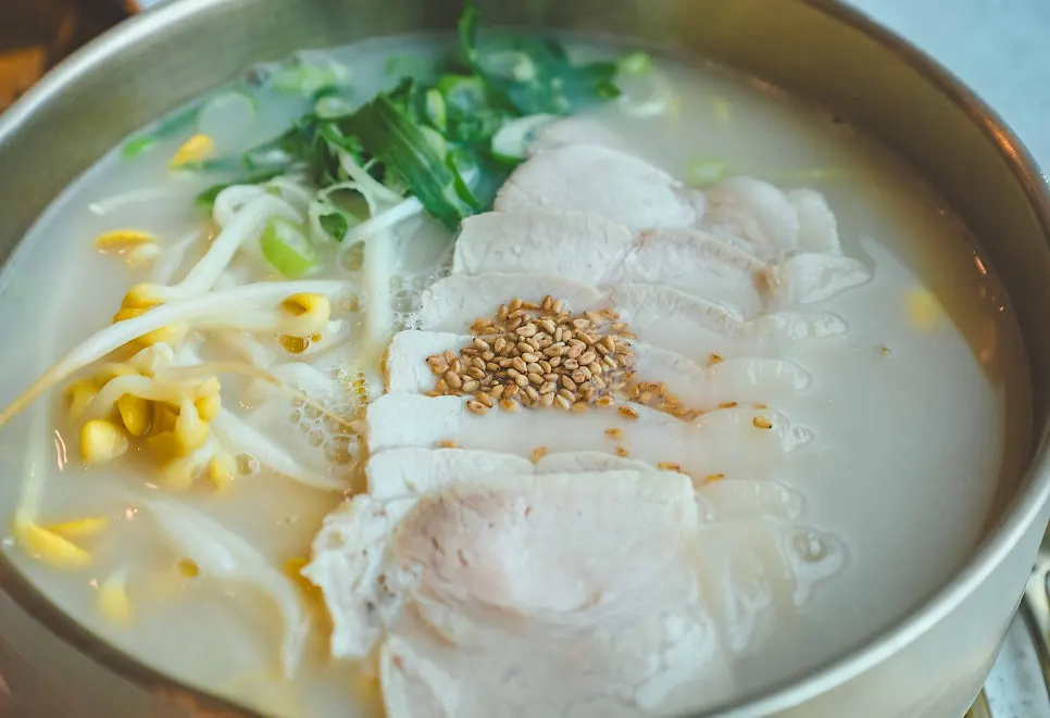 한담국수 곽지애월점 고기국수 한 그릇