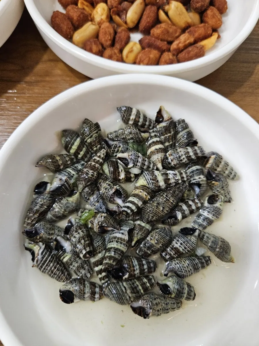 직접 만든 기본 차림 밑반찬