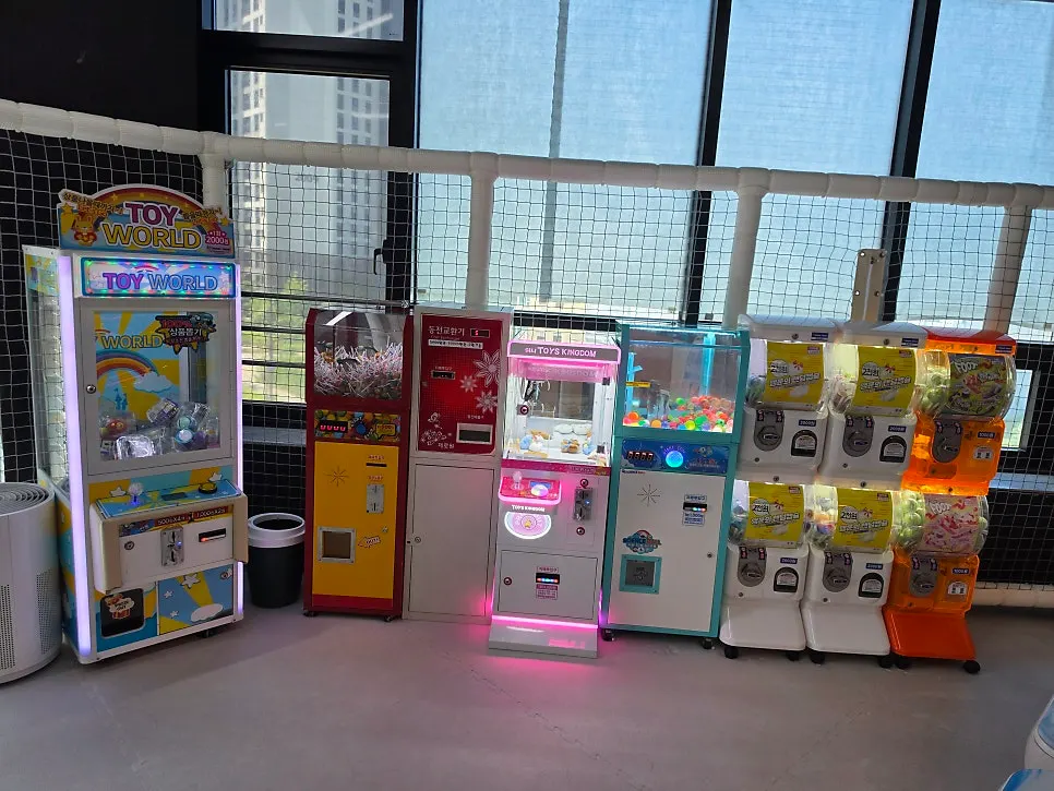 View of the playroom inside the restaurant