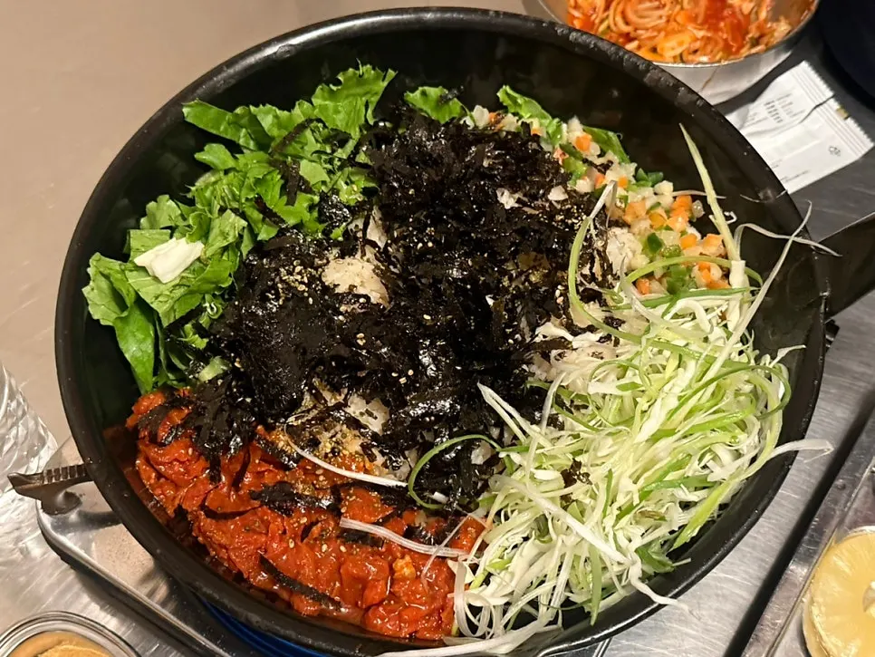 고기와 함께 먹은 알싸한 고추