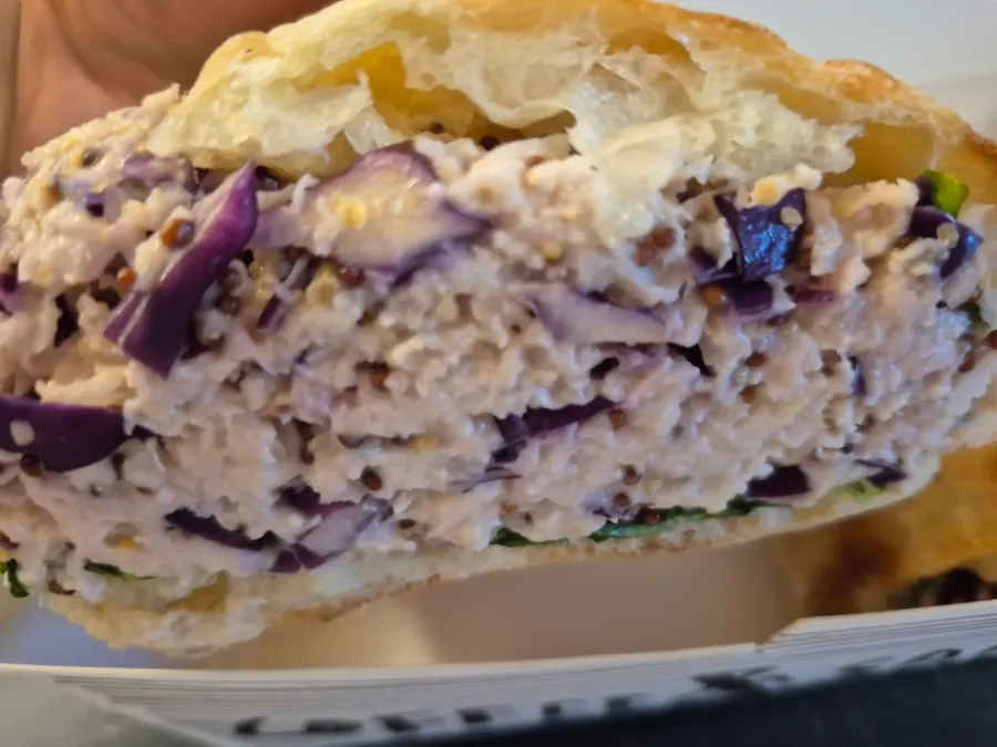 Ciabatta with thick fillings