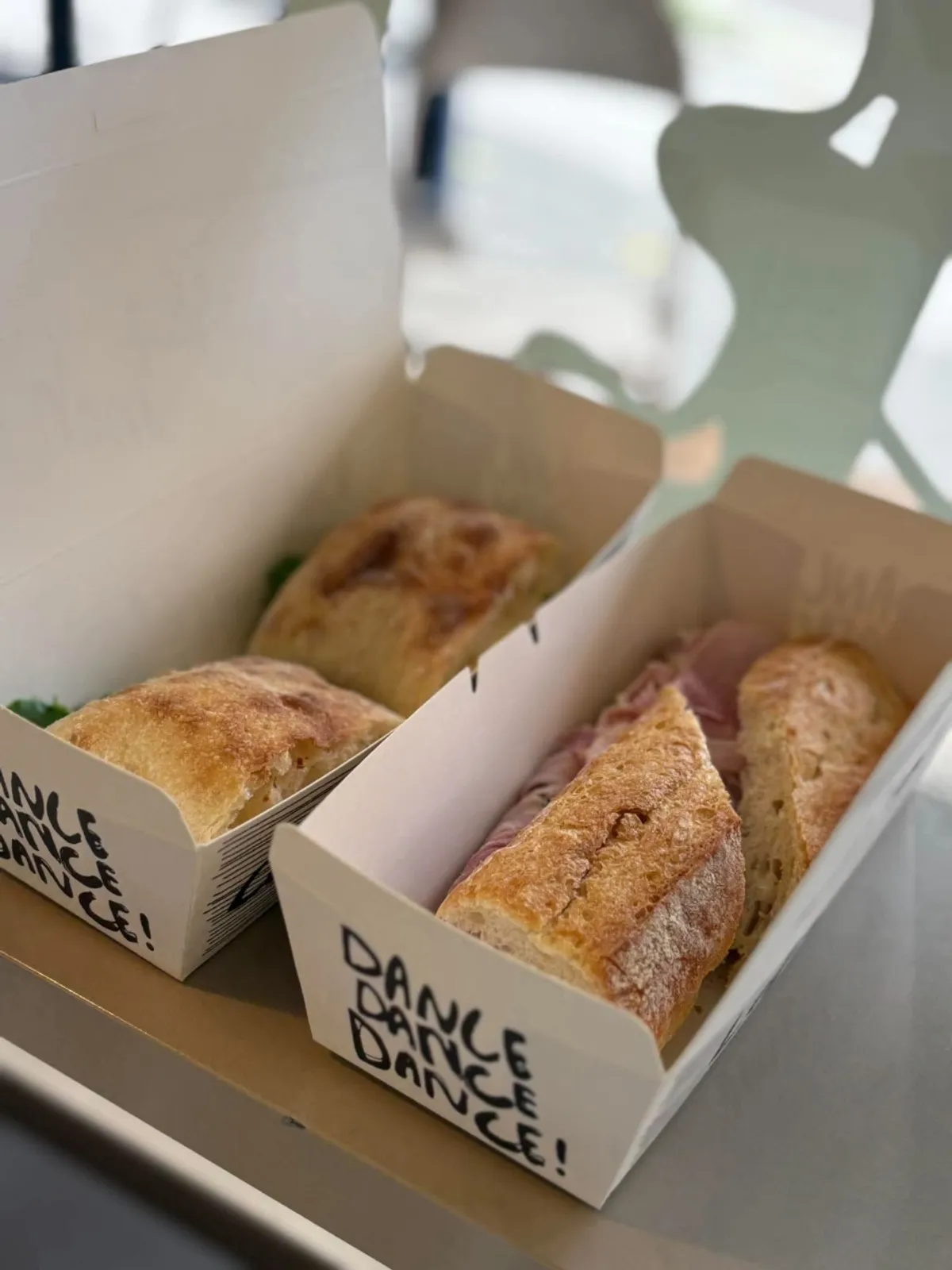 Baguette sandwich from Dance Dance Dance Hannam