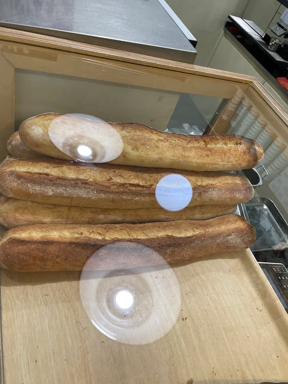 바게트 샌드위치 메뉴판
