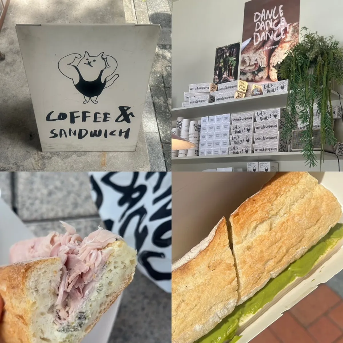 Signature photo of sandwiches from Dance Dance Dance Hannam